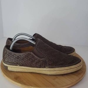 *MENS* Cole Haan Woven Leather Slip-On - Size 10